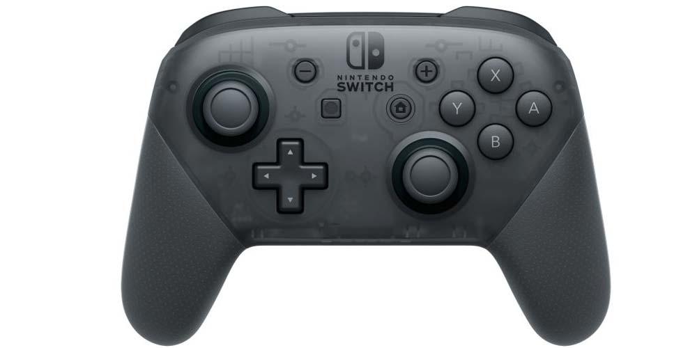 Mando Nintendo Pro-Controller de color negro