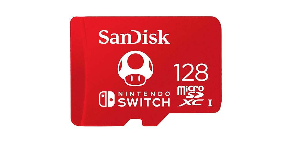 Tarjeta SanDisk microSDXC para Nintendo Switch
