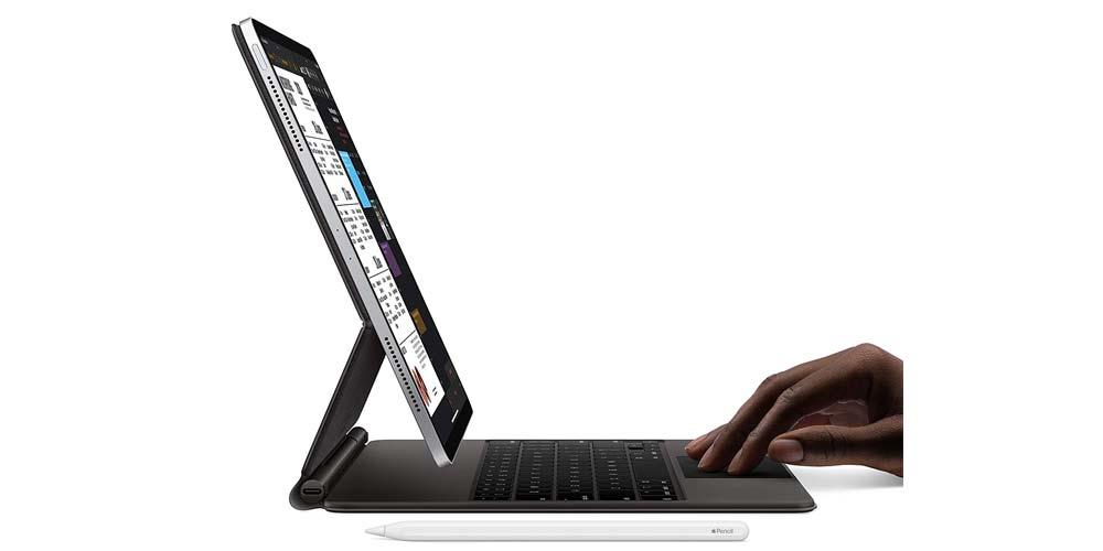 Uso del tablet iPad Pro con un teclado