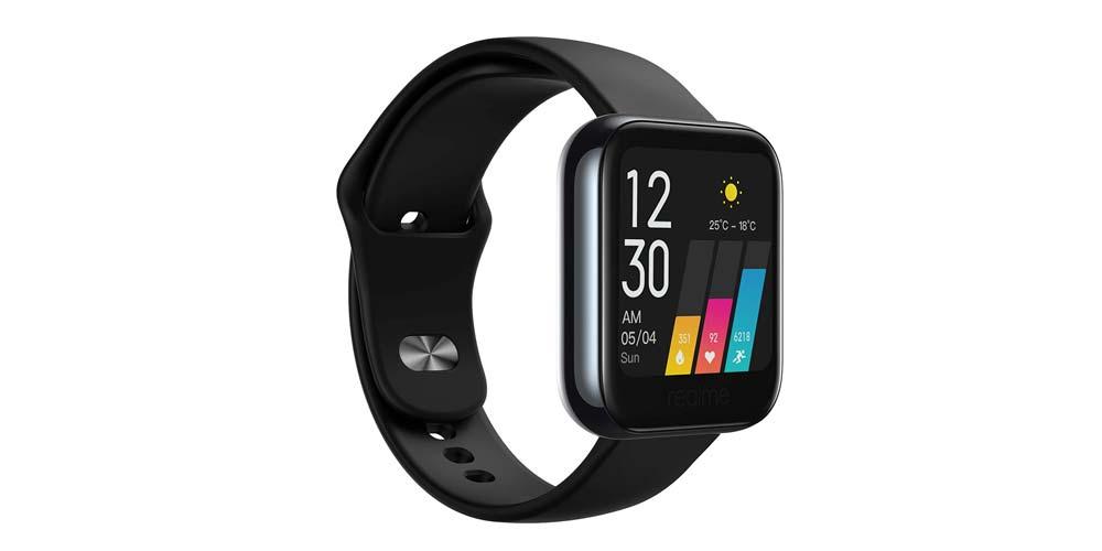 Smartwatch realme Watch de color negro