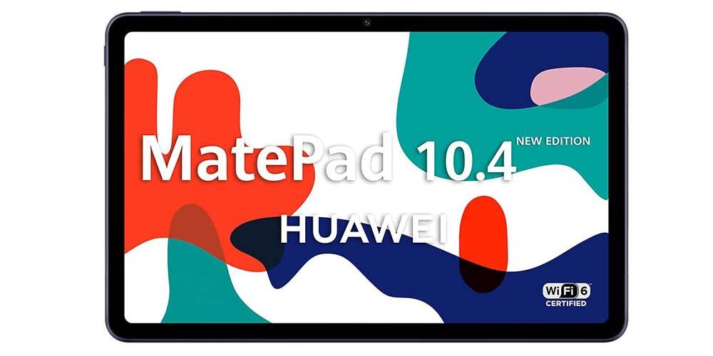 Frontal del tablet Huawei MatePad 10.4 New Edition