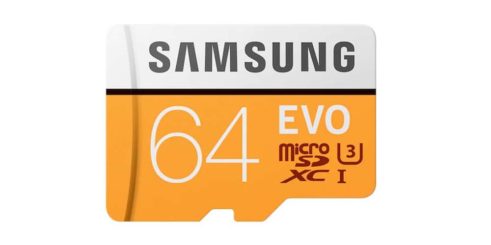 Tarjeta microSD  Samsung EVO
