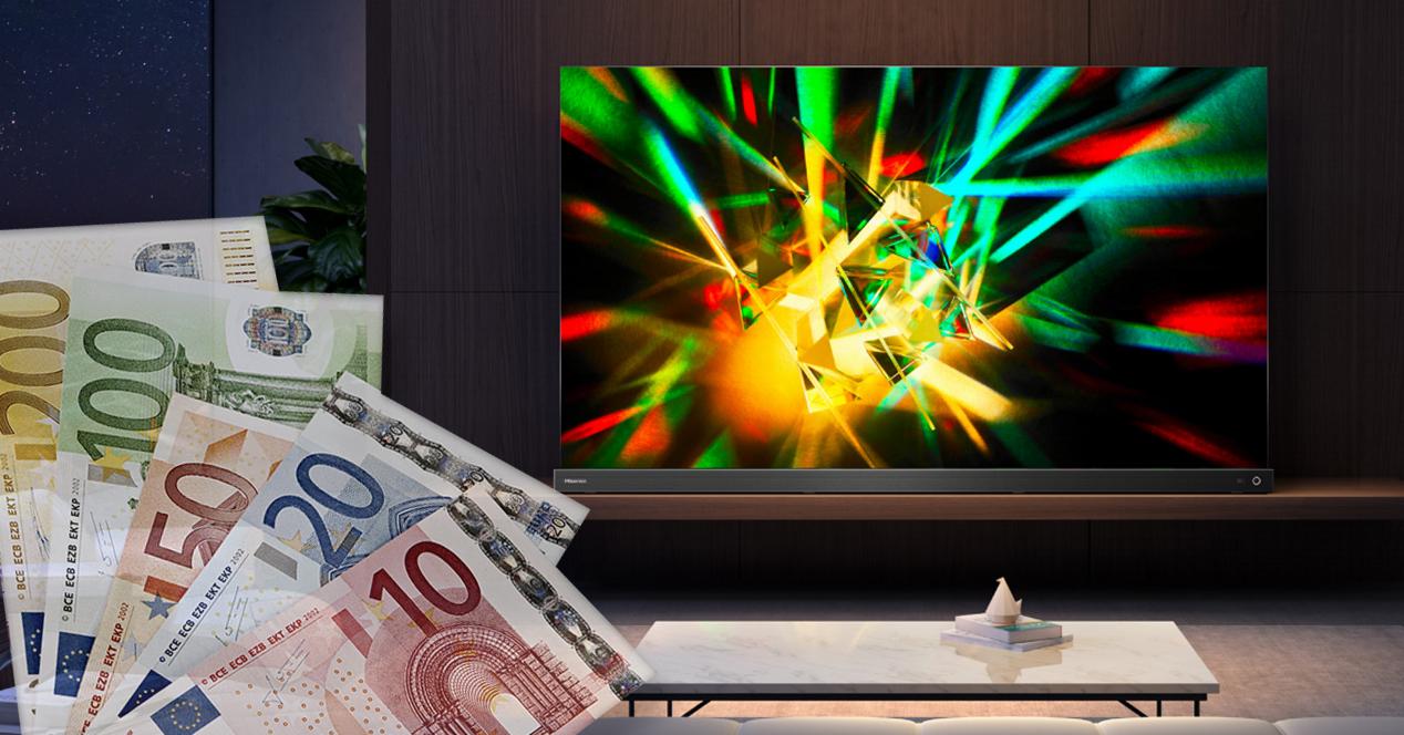 rebaja smart tv hisense OLED