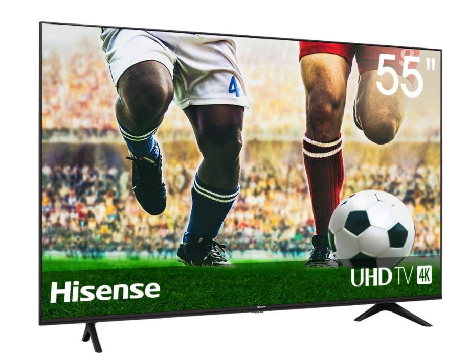 smart tv hisense 55a7100f lateral