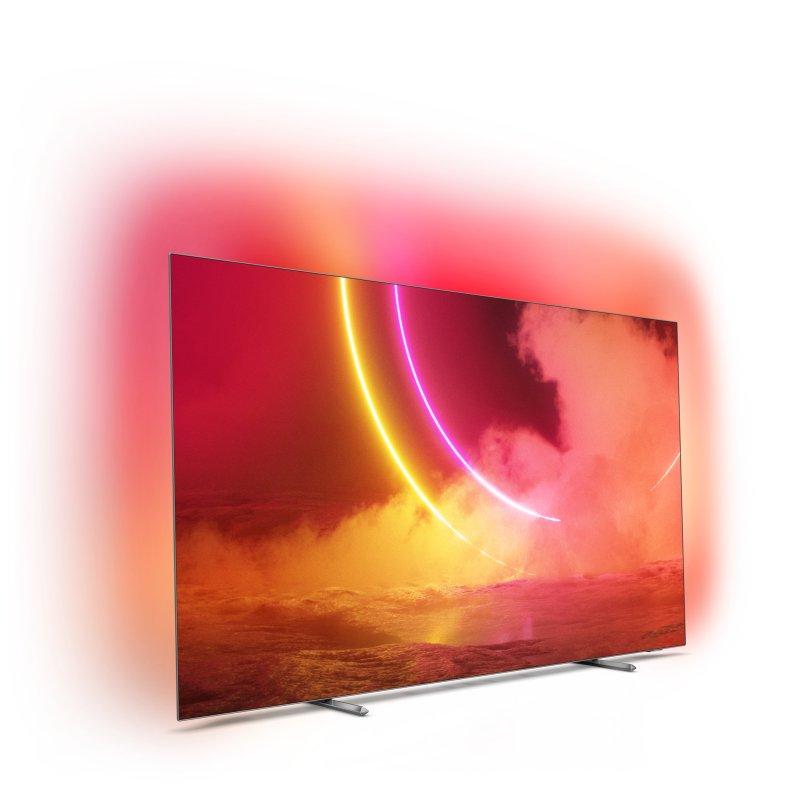 smart tv philips 55oled805 lateral