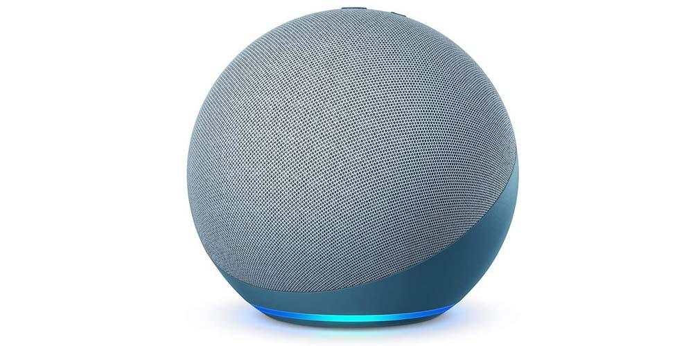 Amazon Echo de color azul