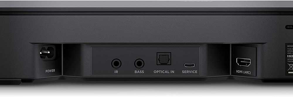 Conexiones de la barra de sonido Bose Smart Soundbar 300