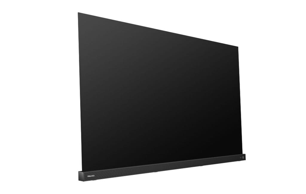 Smart TV OLED Hisense lateral