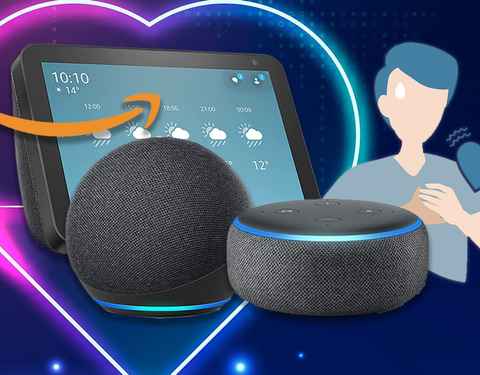Ofertas de infarto en dispositivos  Echo con Alexa
