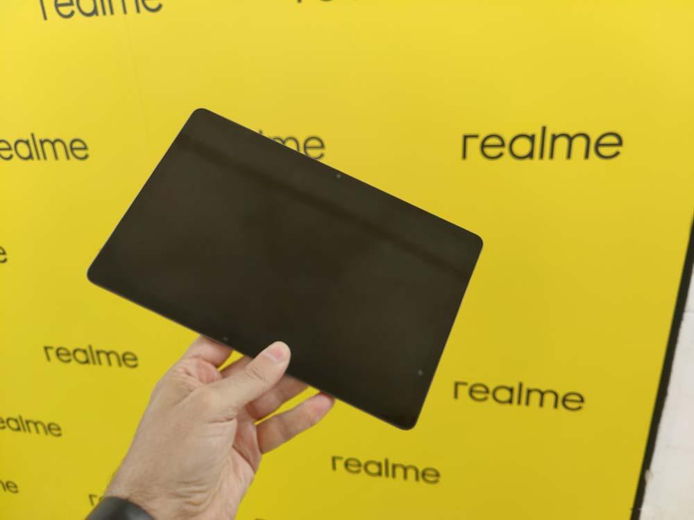 Frontal del tablet realme Pad