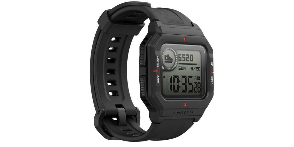 Smartwatch Amazfit Neo de color negro