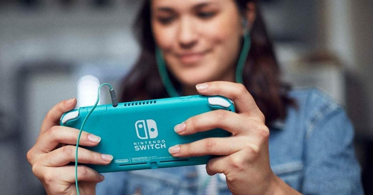 Nintendo Switch lite turquesa