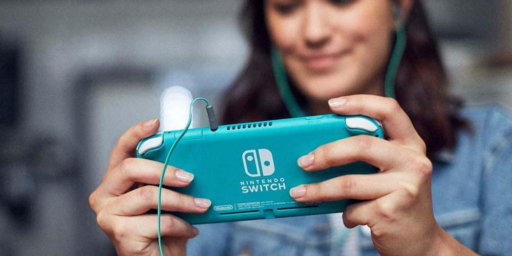 Uso de la consola Nintendo Switch Lite