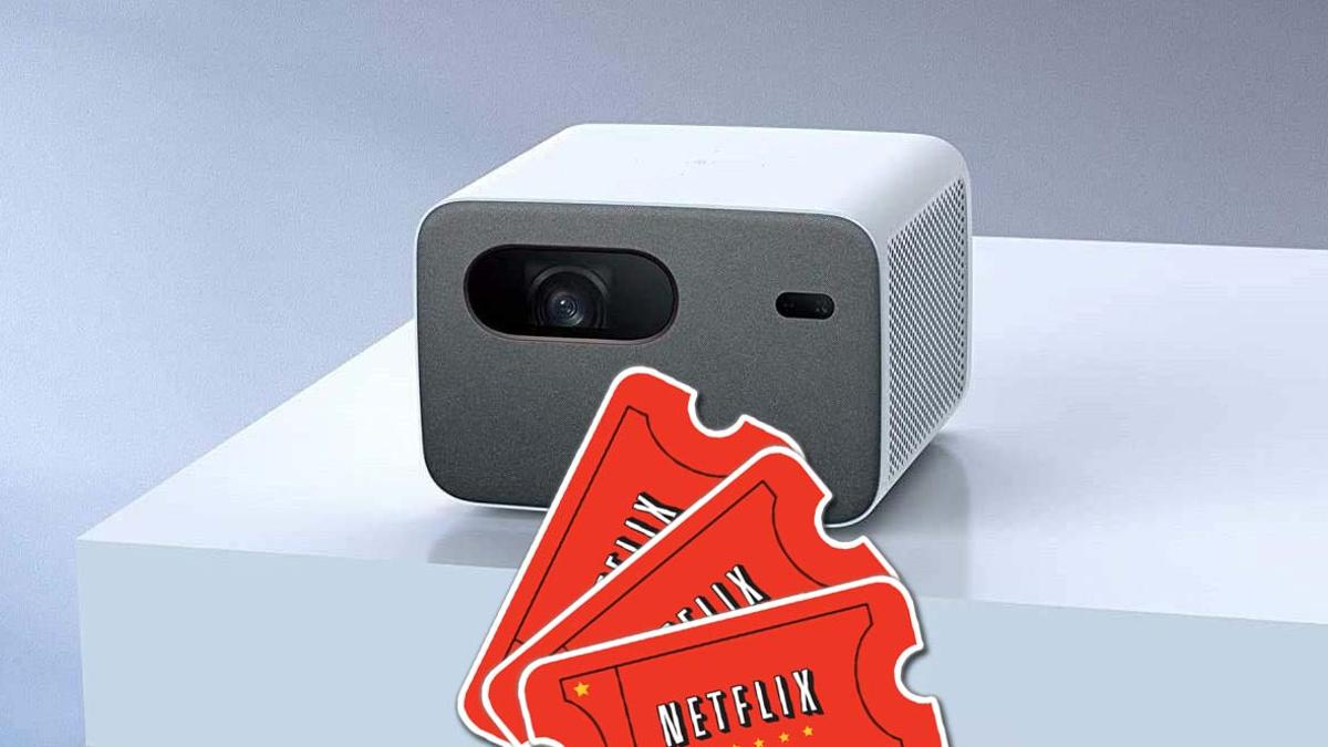 El proyector, 4K rebajado un 29 %, para ver Netflix como en el cine