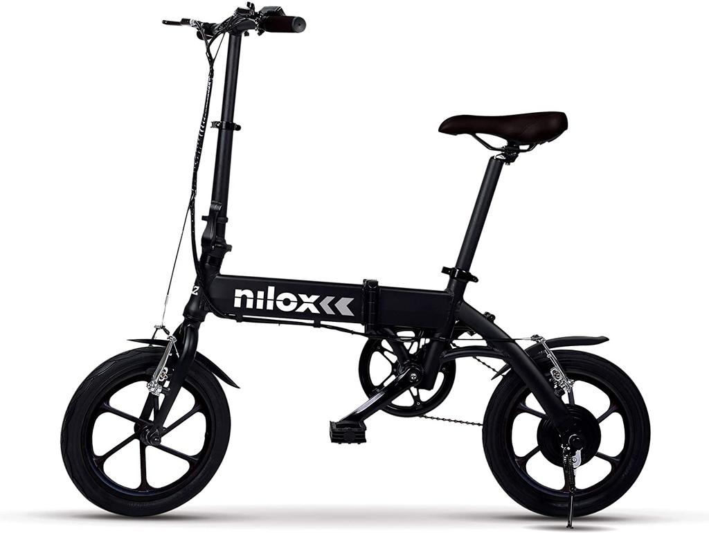 bicicleta eléctrica nilox lateral