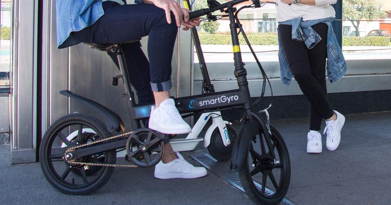 bicicleta electrica smartgyro oferta
