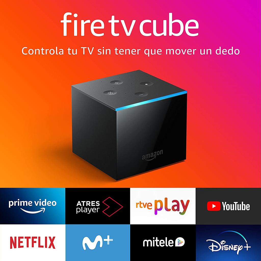 funciones reproductor fire tv cube de Amazon