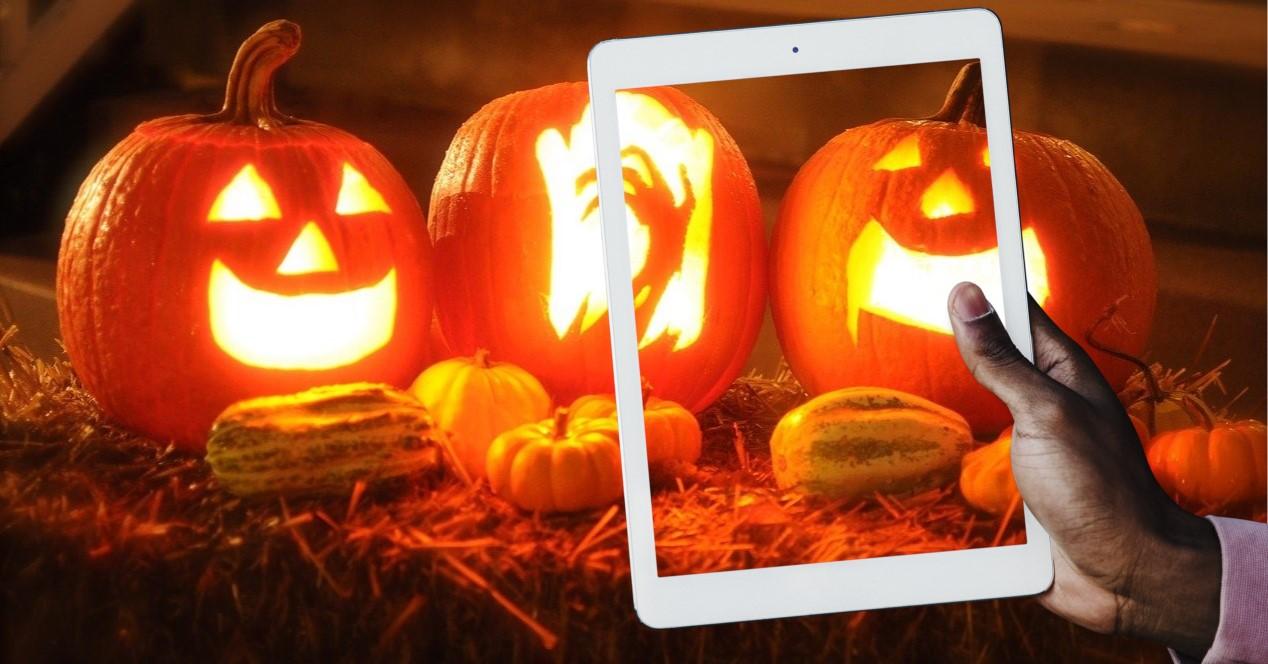 halloween y tablet