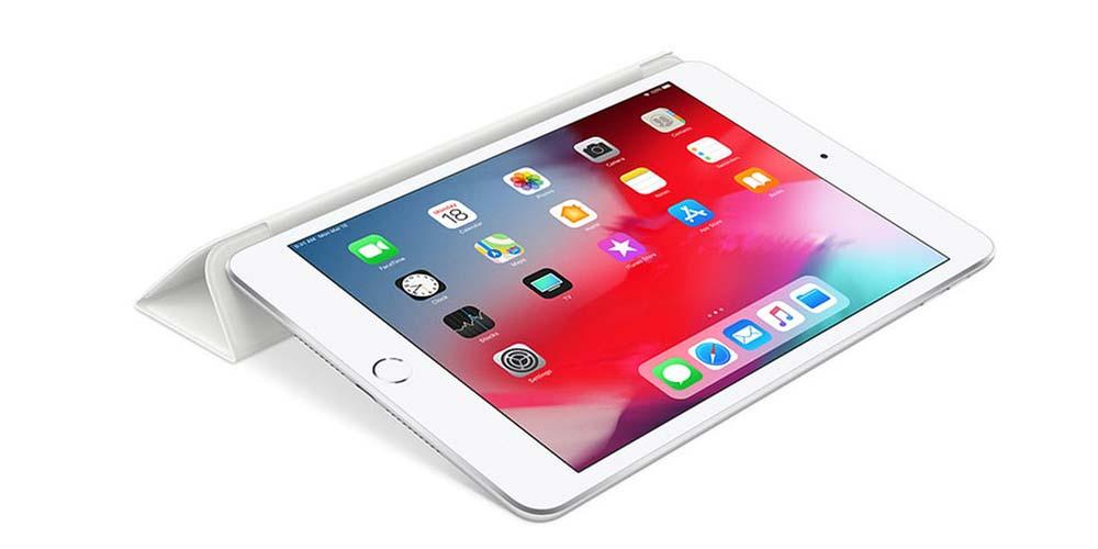 Tablet iPad Mini con una funda