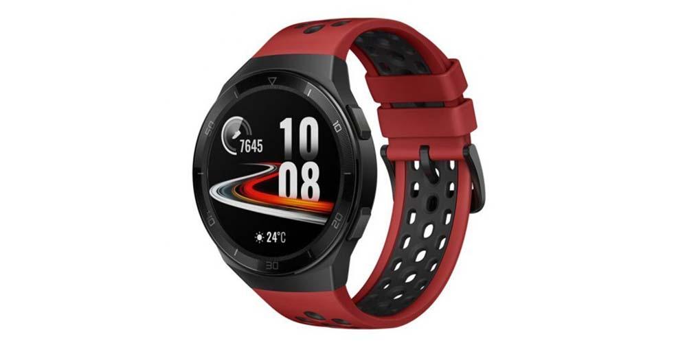 Smartwatch Huawei Watch GT 2E de color rojo
