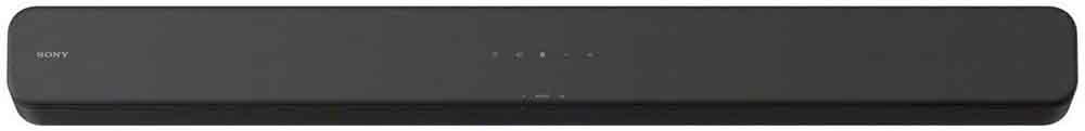 Barra de sonido Sony HTSF150 de color negro