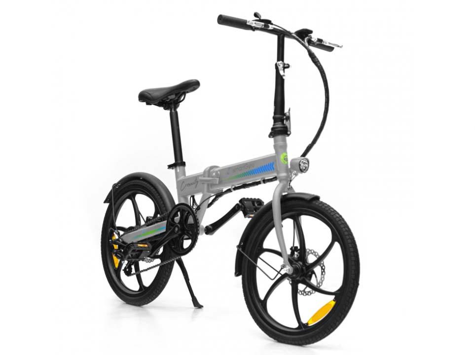 bicicleta eléctrica smartgyro crosscity frontal