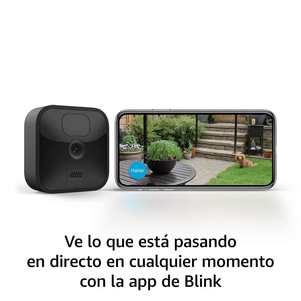 cámara de seguridad Blink Outdoor con móvil