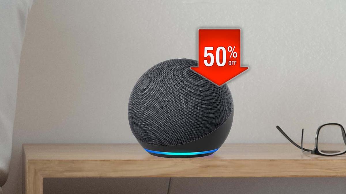 Ocasión única por el Echo Dot 4 con Alexa, ¡a mitad de precio!