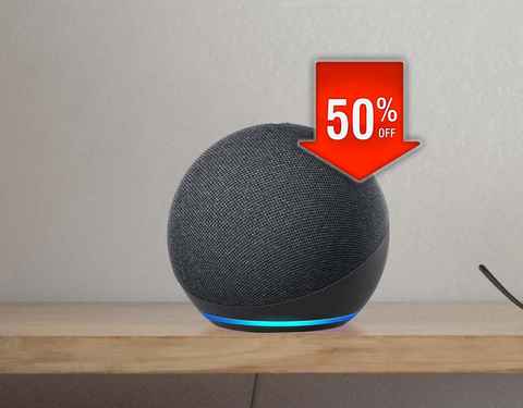 Ocasión única por el Echo Dot 4 con Alexa, ¡a mitad de precio!