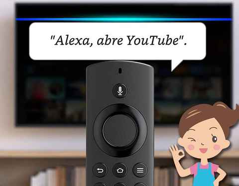 Fire TV Stick Lite - reproductor en streaming con mando Alexa
