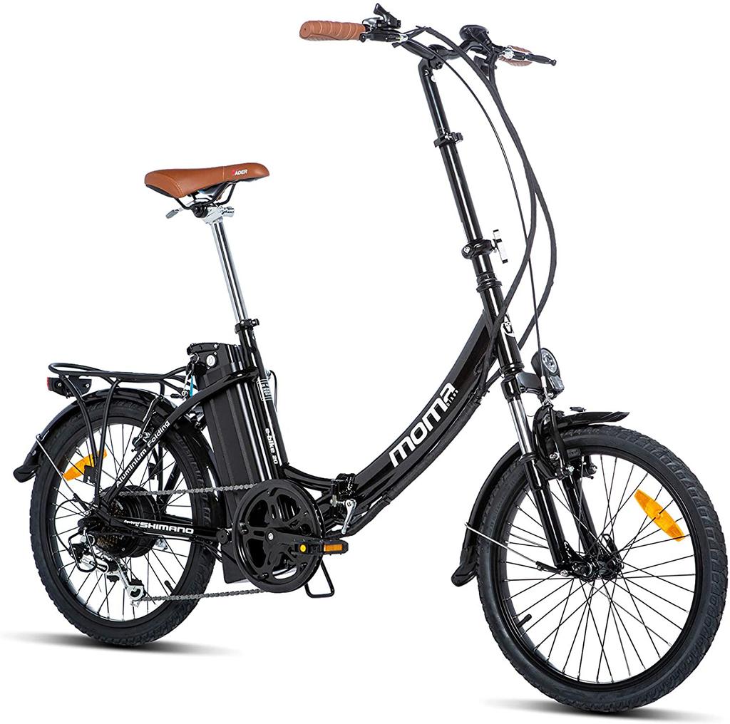 bicicletas electricas gran batería moma oferta