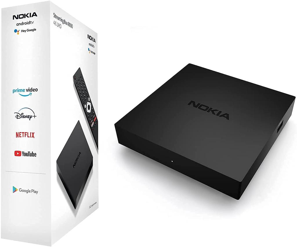 nokia tv box 4k con Chromecast