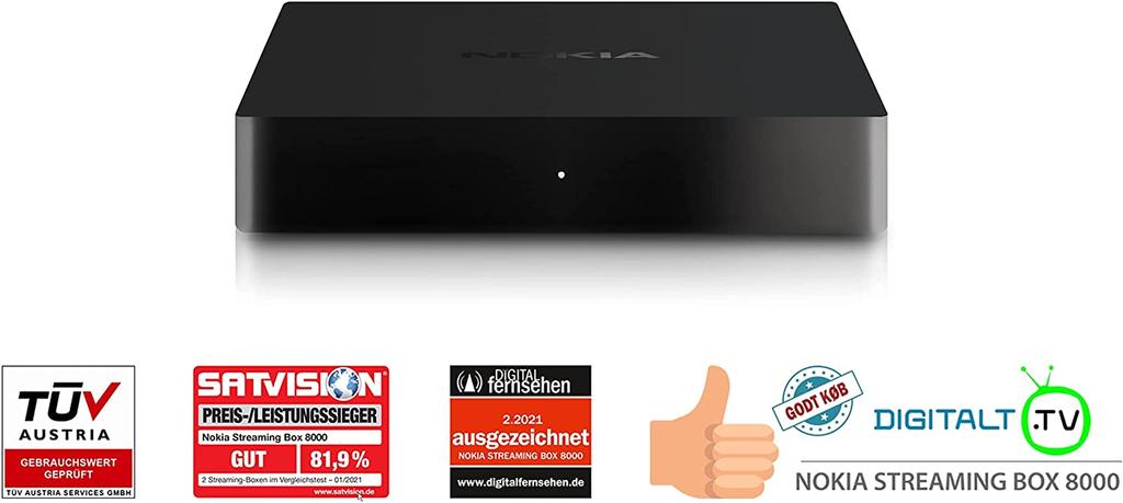 nokia tv box 4k con android y chromecast