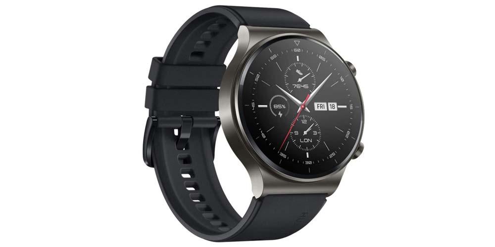 Frontal del reloj inteligente Huawei Watch GT2 Pro