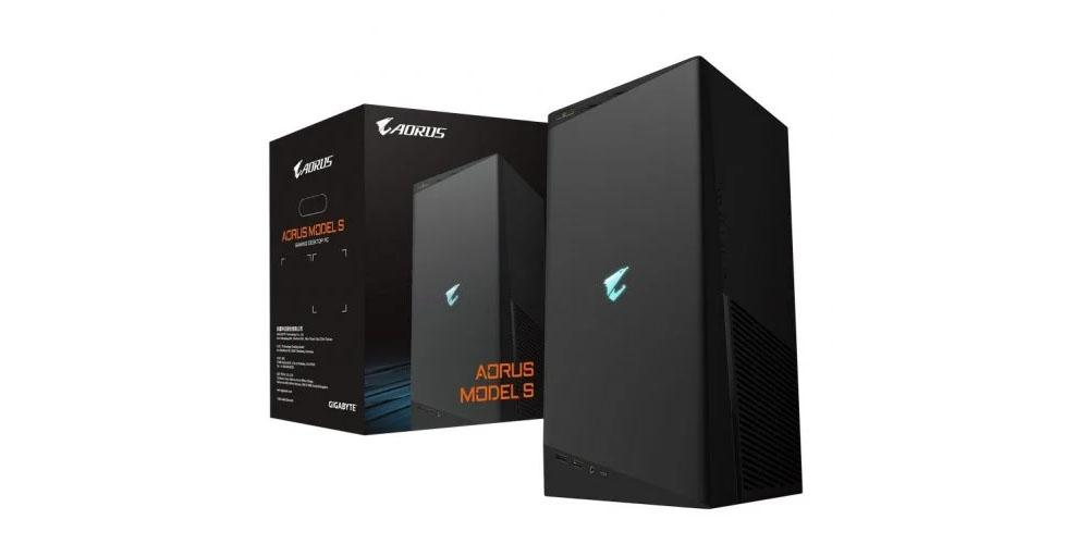 PC gaming Gigabyte AORUS MODEL S caja