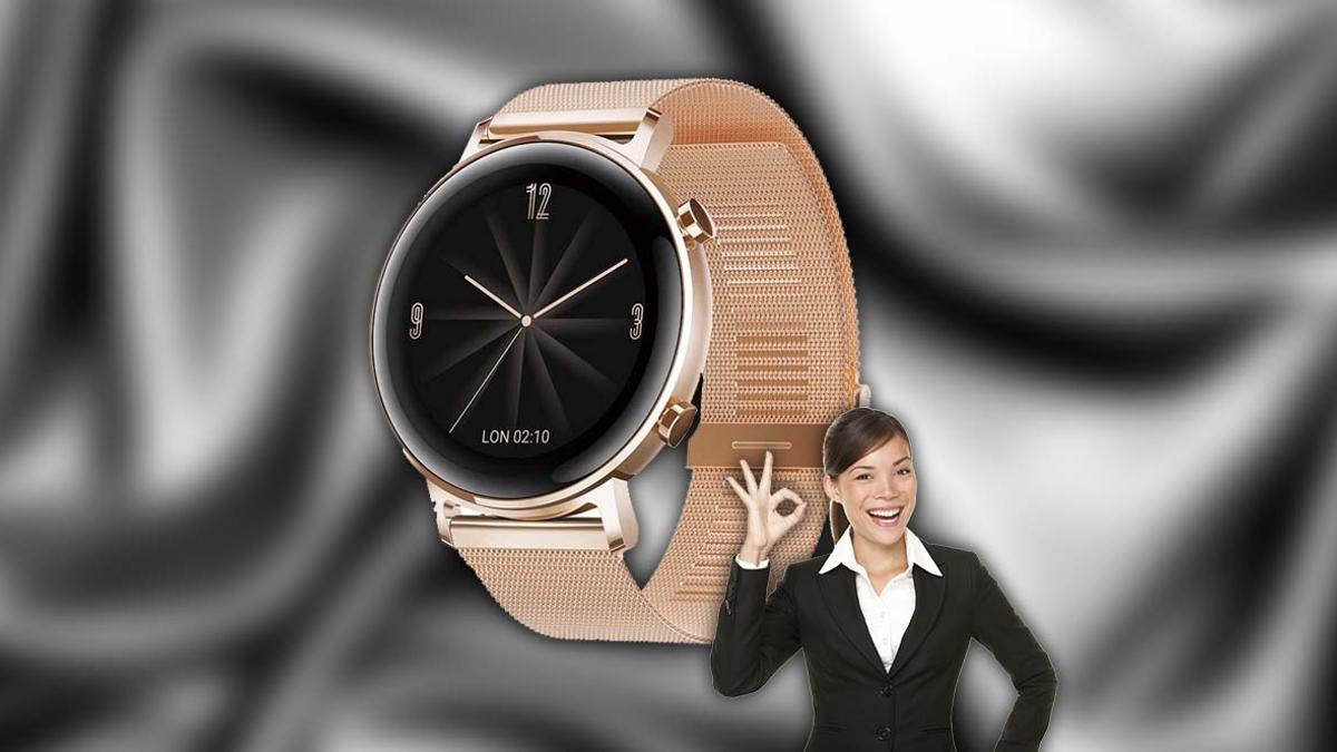 Este reloj inteligente de Huawei es muy resistente, elegante y ahora está  90 euros más barato