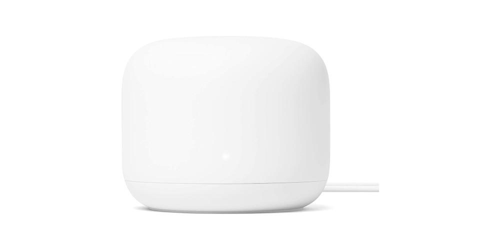 Google router in white color
