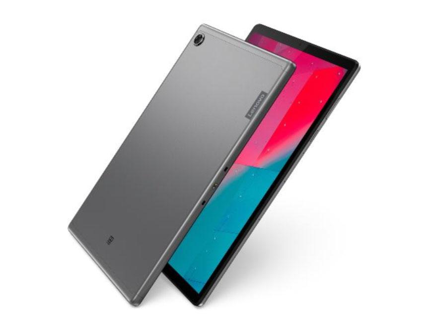 tablet lenovo M10+ lateral