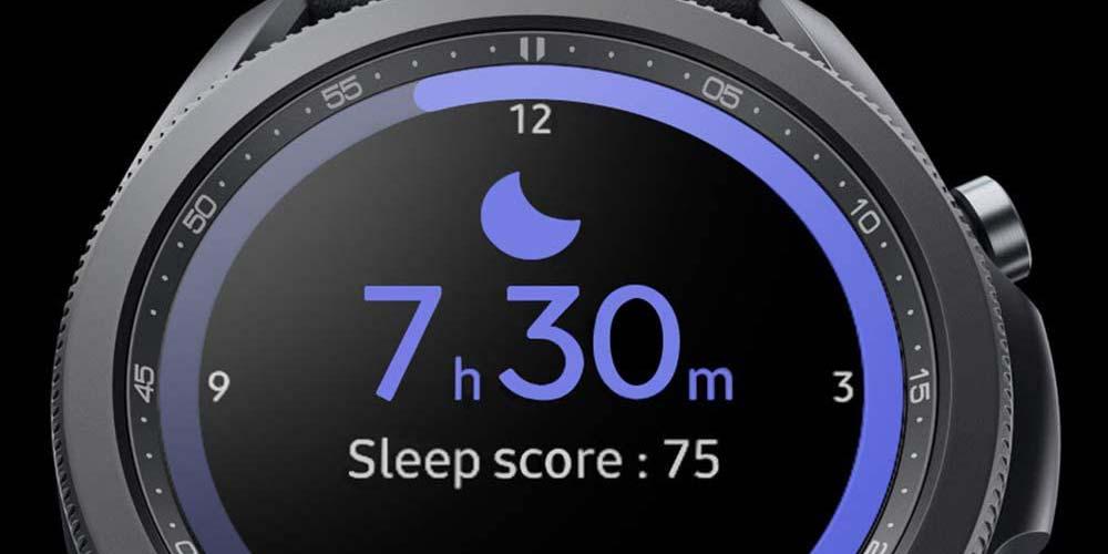 Seguimiento del sueño con el Samsung Galaxy Watch3