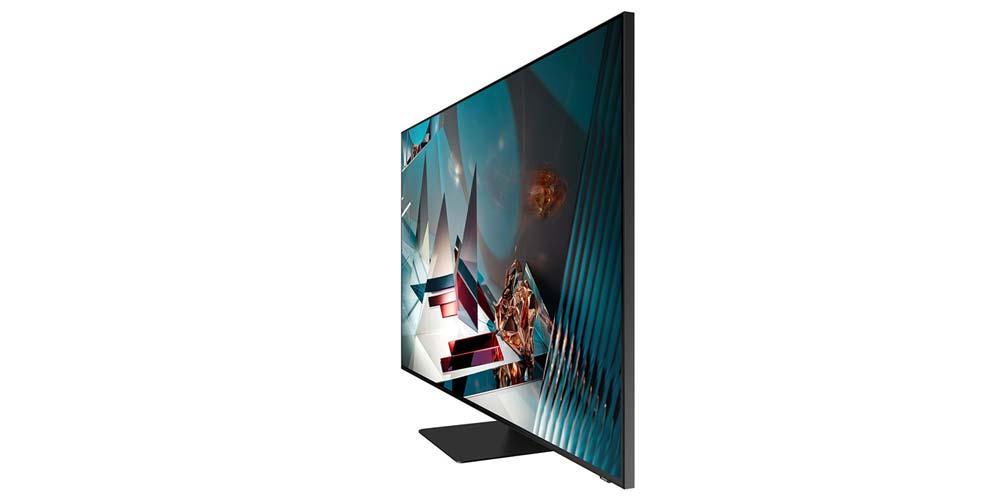 Lateral de la Smart TV Samsung QE75Q800T