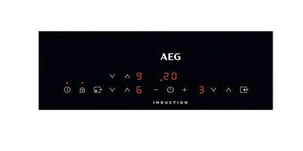 Placa de Inducción AEG IKB6330SFB panel