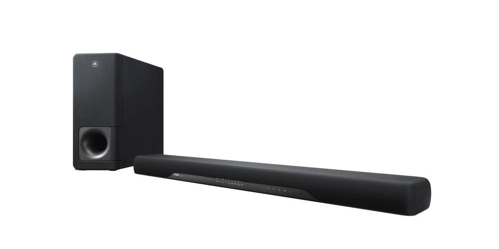 Barra de sonido Yamaha en color negro
