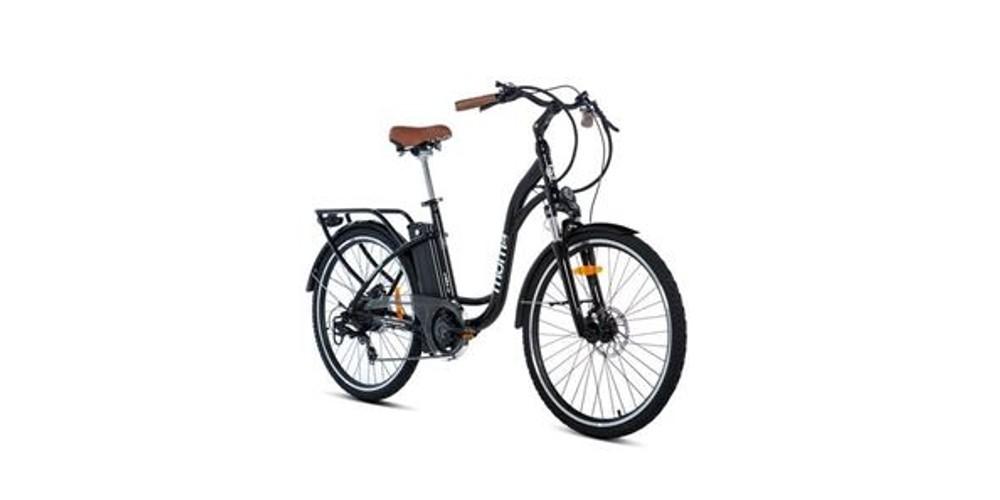 Bicicleta eléctrica Moma en color negro