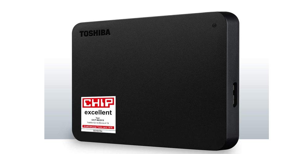 Toshiba Canvio Basics 4 TB negro