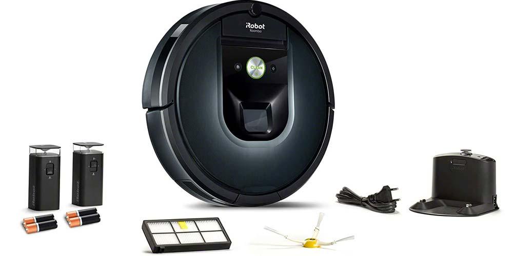 Aspirador iRobot Roomba 981 con todos sus accesorios