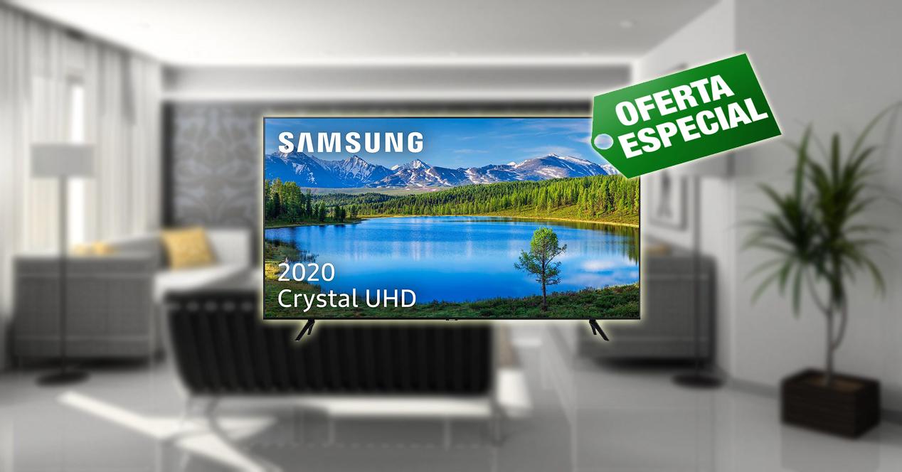 Portada Smart TV Samsung Crystal UHD 2020 43TU7095