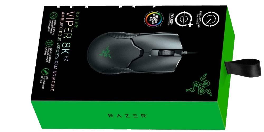Imagen del packaging del ratón Razer Viper 4k
