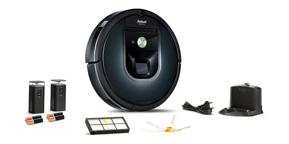 Componentes del iRobot Roomba