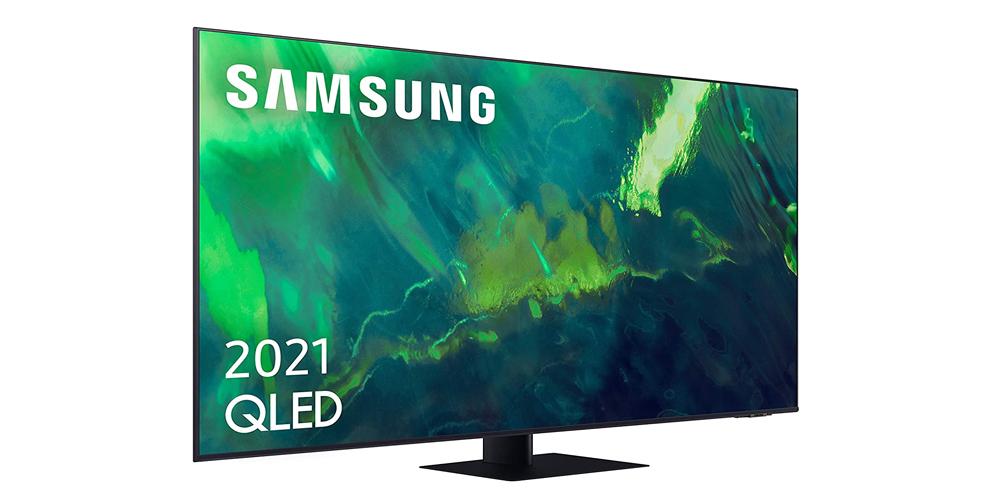 Smart TV Samsung QLED 4K 2021 65Q74A frontal