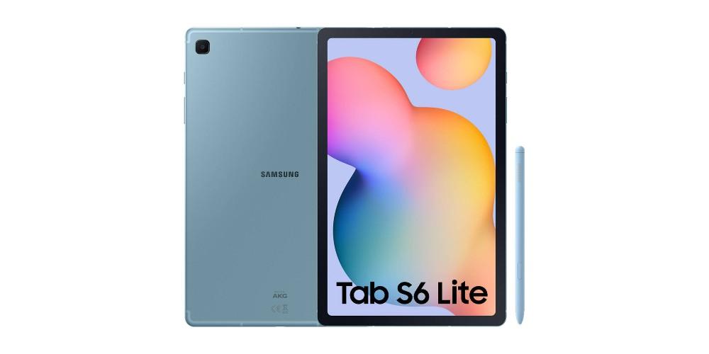Tablet Samsung en color azul